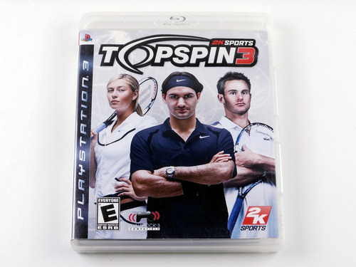 Top Spin 3 Original Playstation 3 Ps3