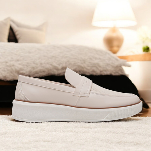 Sapato Masculino Casual Elegante Confortável Mocassim Tenis