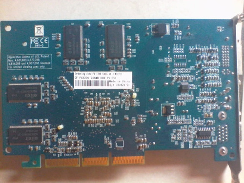 Imagen 3 de 3 de Oferta Tarjeta De Video Agp Gforce256 Mb