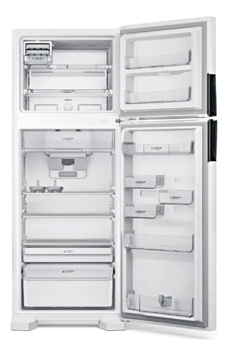 Heladera Whirlpool Wrm53jkdim Top Mount Inox 451lts No Frost