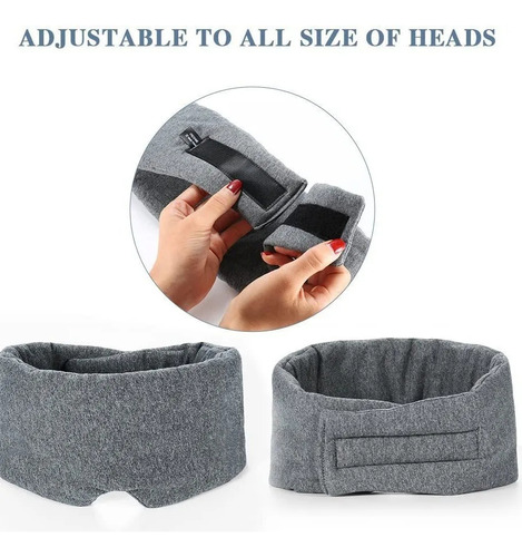 Máscara Para Dormir De Algodón, Suave Y Transpirable, Para O