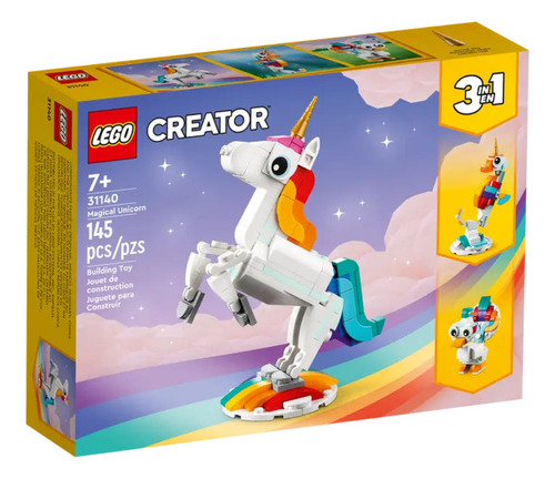 Lego® Unicornio Mágico 31140 Cantidad de piezas 145