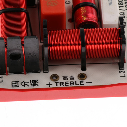 Imagen 8 de 9 de 4way Crossover Treble Bass Frecuencia Divisor 180w Hifi