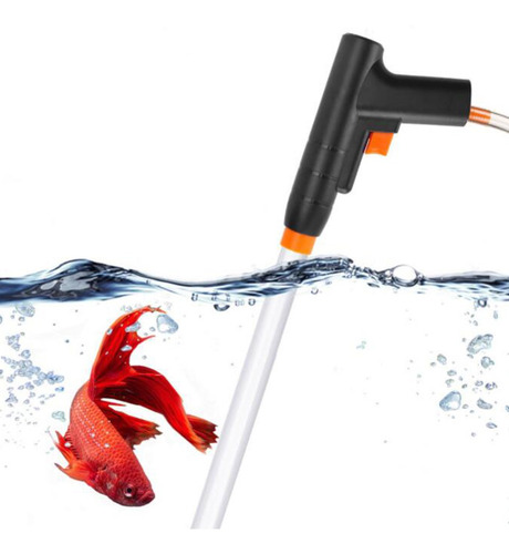 Aquário Gravel Cleaner Trocador De Água Aspirador