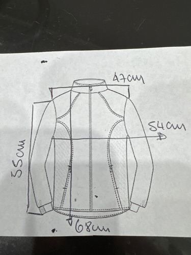 Campera Parka Corta Mujer L Sin Capucha (Usado)