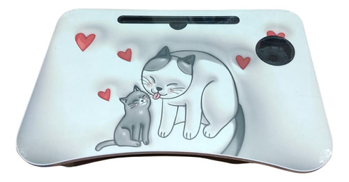 Mesa Plegable Para Laptop De Madera Soporte Estudio Kawaii