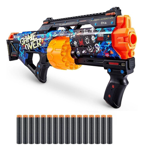 Ametralladora Ploteada C/dardos X-shot  Skins Last Stand Tts