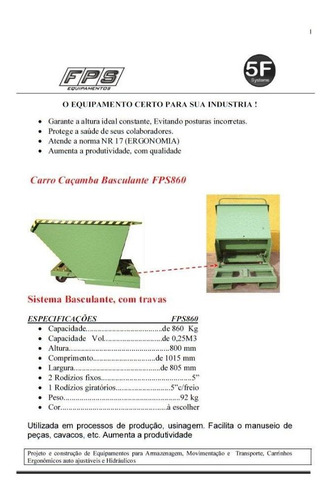Imagem 3 de 3 de Carro Caçamba Basculante