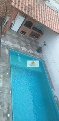 Imagem 16 de 30 de Linda Casa Com Piscina-5 Vagas- Estuda Permuta Casa Litoral - Ca0042