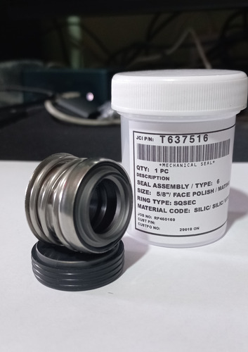 Sello Mecanico 5/8 Tipo 6 Silicio-silicio-viton.