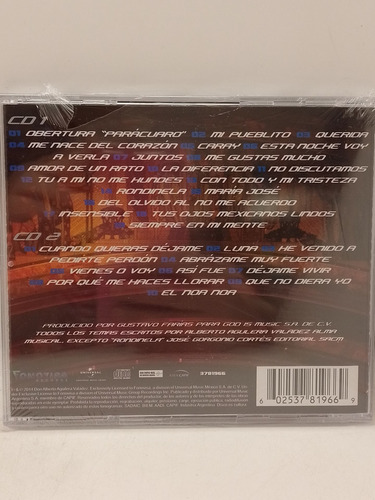 Juan Gabriel Mis 40 En Bellas Artes Cd Doble Nuevo