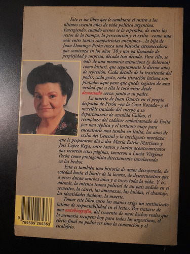 Mi Padre Lucia Virginia Peron (Usado)