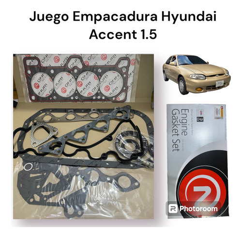 Juego Empacadura Hyundai Accent 1.5