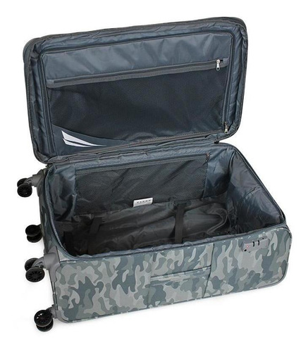 Set 3 Maletas De Tela Barham S+m+l Gris Nautica