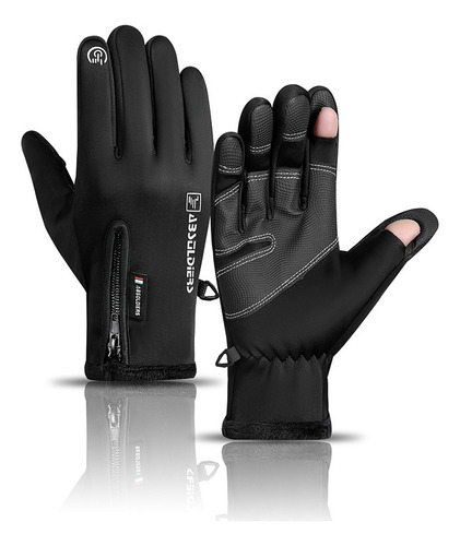 Guantes Cálidos Técnicos Dedos Touch Screen Esquiar Moto Ski