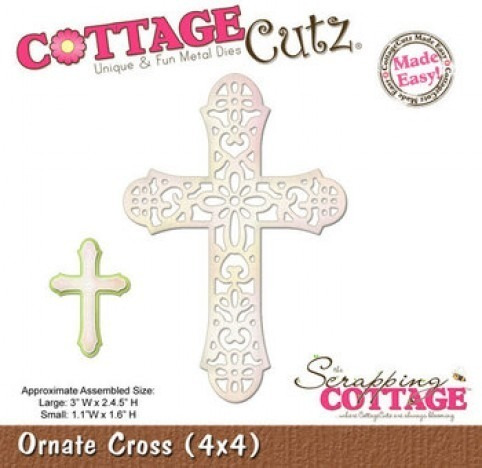 Cottagecutz Ornate Cross Die