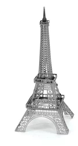 Rompecabezas Metálico 3d Torre Eiffel Metal Earth Log-on