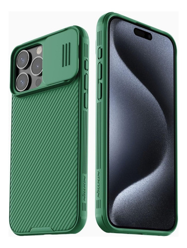 Case Nillkin Para iPhone 15 Pro Max + Mica Pantalla Y Cámara