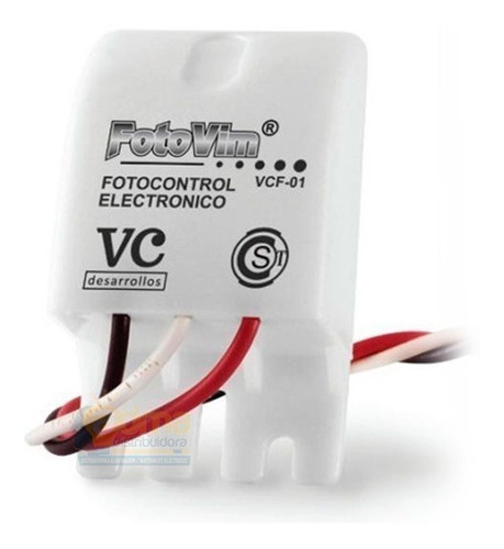 Fotocelula Electrica Fotocontrol Vc 3 Cables Led!