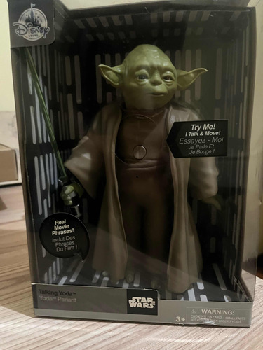 Muñeco Yoda Star Wars Disney Store Se Mueve Y Habla