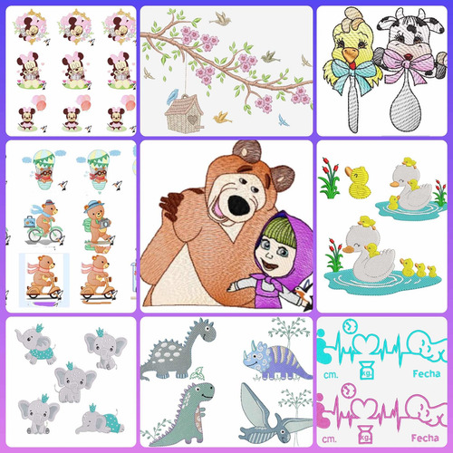 Pack Digital Vip #03 Matrices Ponchados Para Bordados R003