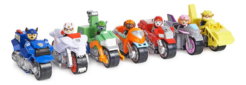 Motocicleta Paw Patrol Com Retrocesso, Moto Pups Skye