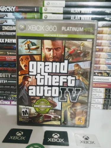 Jogo Gta 4 Xbox 360 Original Frete Grátis Envio Rápido