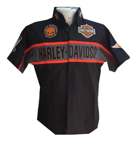 Camisa Harley Davidson Escuderia Moto Motos Chooper Extragra