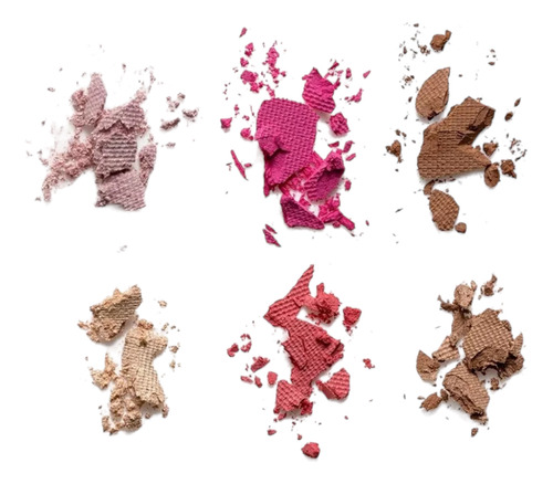 Paleta De Maquillaje Bissú, La Chida, Rubores