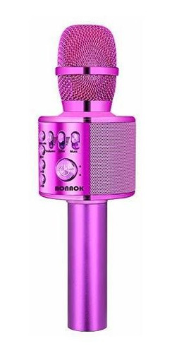 Micrófono De Karaoke Bluetooth Inalámbrico Bonaok, Máquina D
