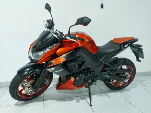 Imagem 7 de 11 de Kawasaki Z1000 Laranja 2012