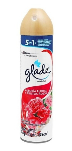 Glade Aerosol Alegria Floral Y Frutos Del Bosque 275 Ml.