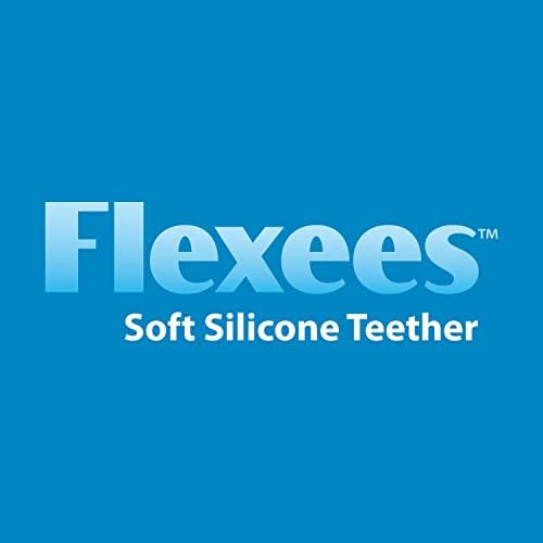 Dra. Browns Flexees Conejito Gris, Mordedor Suave 100% Silic