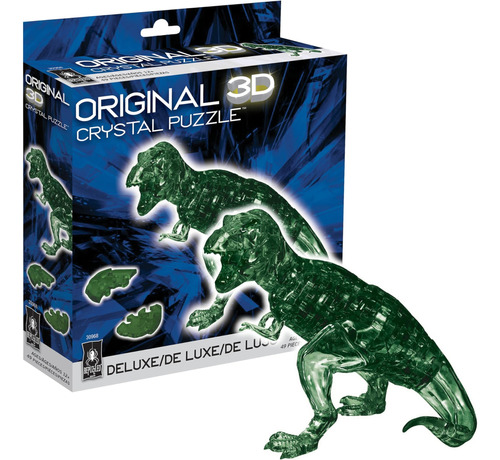 Rompecabezas De Cristal 3d Deluxe T-rex