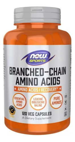 Branched-chain Amino 120 Caps - Now Foods - Aminoácidos