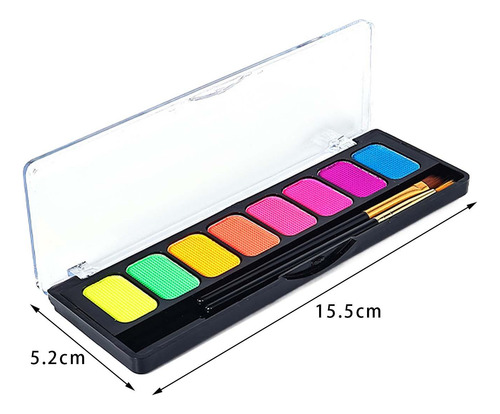 Kit De Pintura Corporal Para La Cara Paleta De Pintura De