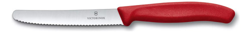 Cuchillo Verduras Tomatero Victorinox Inox Hoja 11cm Suizo