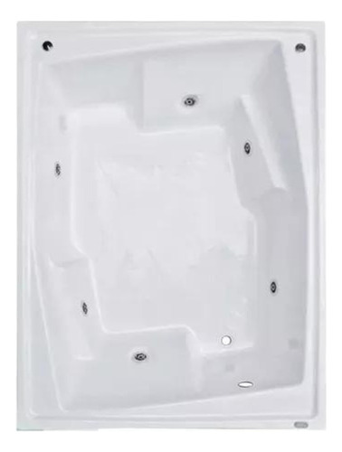 Modelo Cancer Basic Tina Para Baño Con Hidromasaje Dual