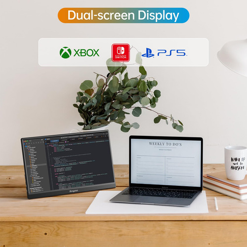 Monitor Portátil 15.6 1080p Usb-c Hdmi Ultra-slim