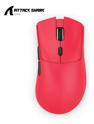 Mouse Sem Fio Attack Shark R1 Para Pc Red