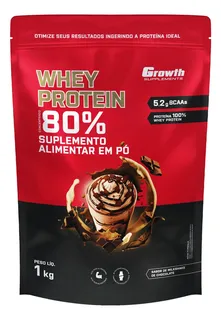 Proteína Growth Supplements Whey concentrado em pó sabor…
