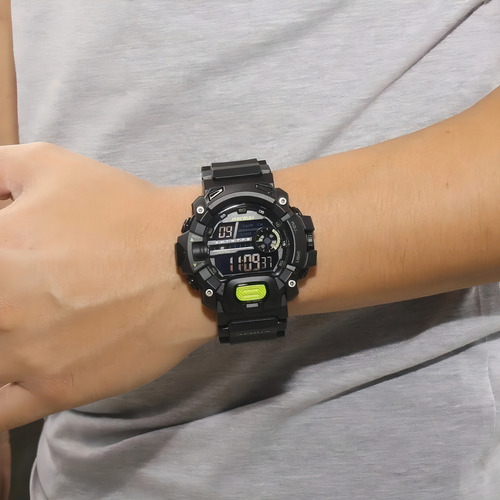 Relógio Digital Masculino Mormaii Action Preto Envio 24h