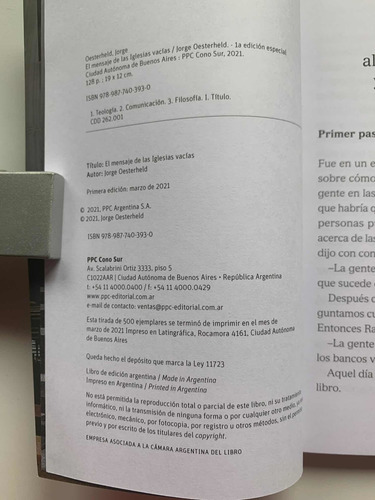 Imagen 3 de 4 de El Mensaje De Las Iglesias Vacías - Jorge Oesterheld