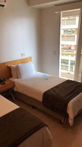 Imagem 1 de 10 de Flat Com 1 Dormitório À Venda, 56 M² Por R$ 380.000,00 - Alphaville - Barueri/sp - Fl0035