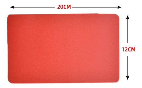 2 Kit De Parches Para Reparación De Pvc - Accesorios Rojo