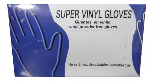 GUANTES VINILO TRANSPARENTE, GENERICA en Colombia desde $23.200