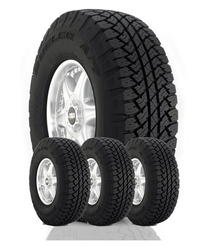 Kit 4u 205/70 R15 Bridgestone Dueler A/ T693 Envío Gratis $0