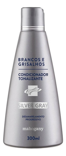 Condicionador Silver Gray Brancos Grisalhos 300ml Mahogany 