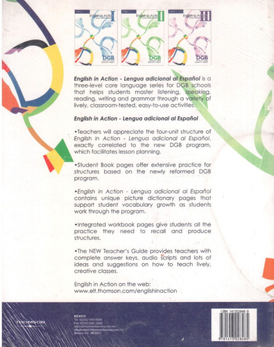 English In Action 1 - Libro De Inglés, Tapa Blanda, 2006