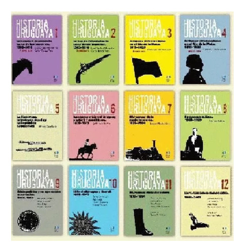 Historia Uruguaya - Obra Completa 12 Libros - Banda Oriental